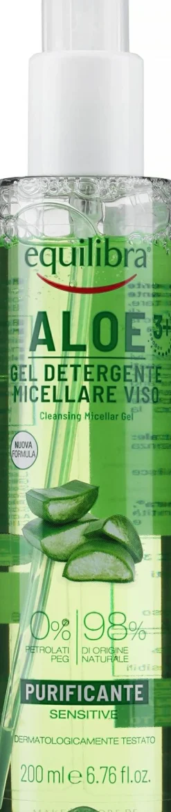 Mizellen-Reinigungsgel für das Gesicht mit Aloe Vera