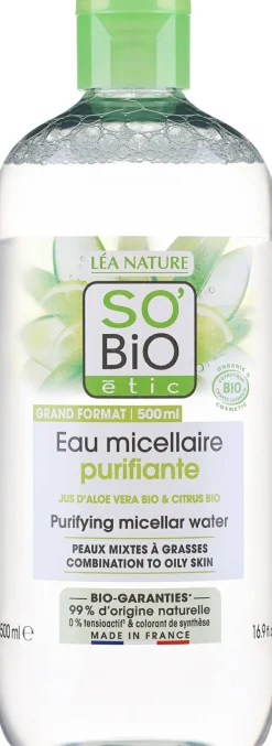 Mizellen-Reinigungswasser mit Aloe Vera