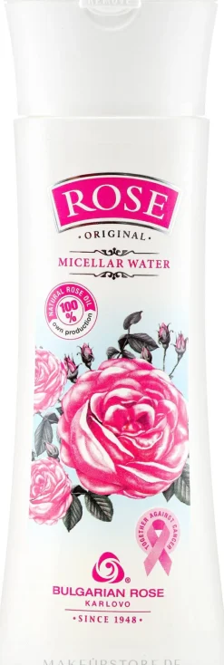 Mizellen-Reinigungswasser mit natürlichem Rosenöl