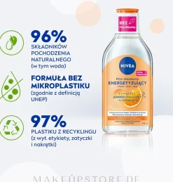 Mizellen-Reinigungswasser mit Vitaminen für empfindliche Haut