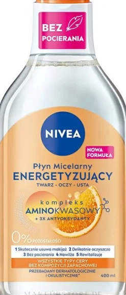 Mizellen-Reinigungswasser mit Vitaminen für empfindliche Haut