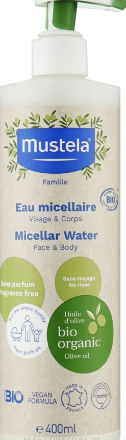 Mizellenwasser für Gesicht und Körper