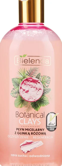 Mizellenwasser mit rosa Tonerde