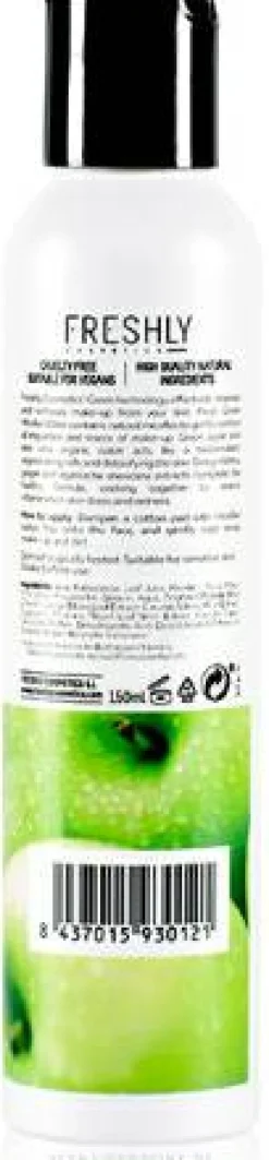 Mizellenwasser zum Abschminken mit grünem Apfel und Aloe Vera