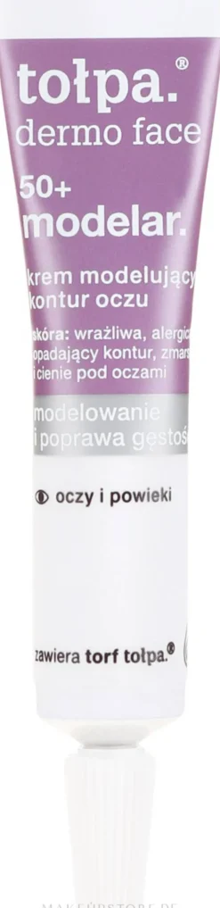 Modellierende Augencreme gegen Falten und dunkle Ringe 50+