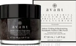 Nachhaltiges Arabica-Kaffee-Peeling für das Gesicht
