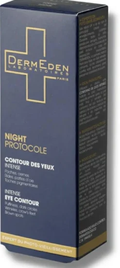 Nachtcreme für die Haut um die Augen