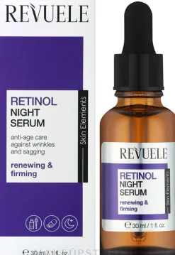 Nachtserum für das Gesicht mit Retinol
