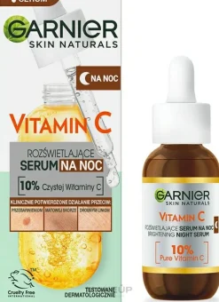Nachtserum mit Vitamin C für das Gesicht