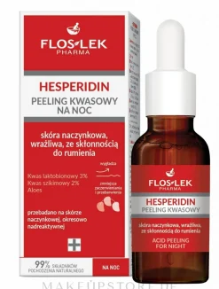 Nachtsäurepeeling für das Gesicht
