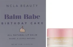 Natürlicher pflegender Lippenbalsam Geburtstags-Kuchen mit Kokosöl, Shea-, Kakao- und Avocadobutter
