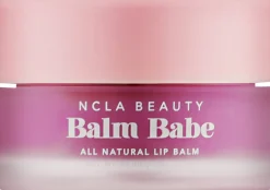 Natürlicher pflegender Lippenbalsam Schwarze Kirsche mit Kokosöl, Shea-, Kakao- und Avocadobutter