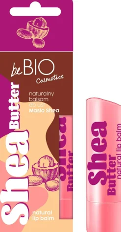 Natürlicher regenerierender Lippenbalsam mit Sheabutter