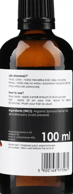100% natürliches Arganöl