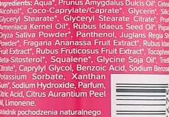 Natürliches Enzympeeling für das Gesicht mit Süßmandel-, Himbeer- und Aprikosenöl