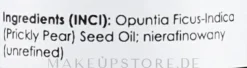 100% natürliches Kaktusfeigenöl