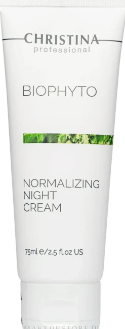 Normalisierende Nachtcreme für beschädigte und raue Haut