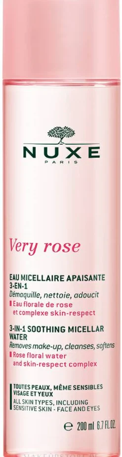 Nuxe Very Rose 3 in 1 Soothing Micellar Water