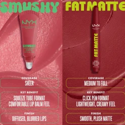 NYX Professional Makeup Fat Matte Smooth Color Lipstick