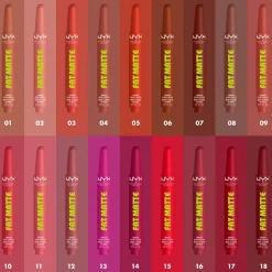 NYX Professional Makeup Fat Matte Smooth Color Lipstick