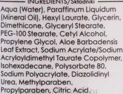 Parfümfreie feuchtigkeitsspende Gesichtscreme mit Aloe