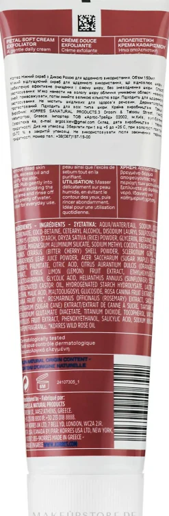 Peeling-Creme für das Gesicht