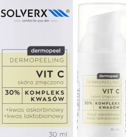 Peeling für das Gesicht mit Ascorbinsäure und Lactobionsäure 20%