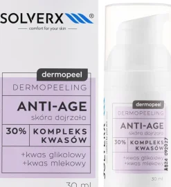Peeling für das Gesicht mit Glykol- und Milchsäure 30%
