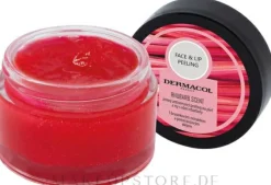 Peeling für Gesicht und Lippen mit Rhabarber