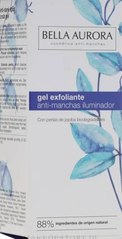Peelinggel für das Gesicht gegen Pigmentflecken