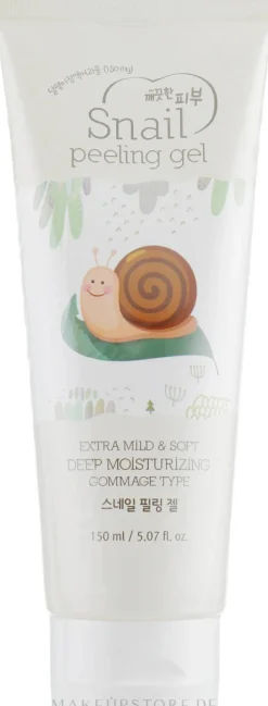 Peeling-Gel für das Gesicht mit Schneckenmucin