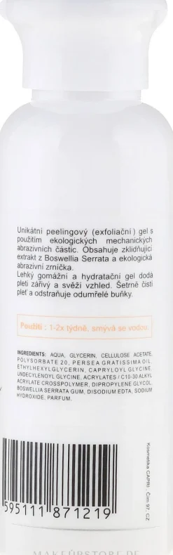 Peeling-Gel mit Avocadoöl