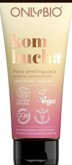 Peeling-Paste gegen Mitesser mit Kombucha