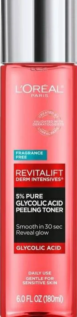 Peeling-Toner mit Glykolsäure für alle Hauttypen