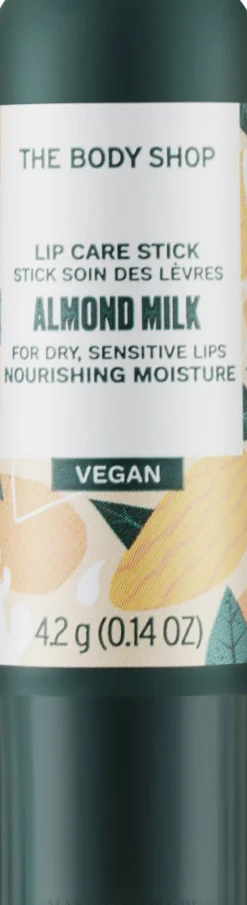 Pflegender und feuchtigkeitsspendender Lippenbalsam mit Mandelmilch