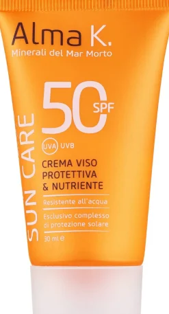 Pflegende Sonnenschutzcreme für das Gesicht