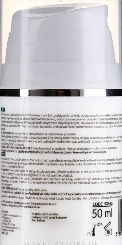 Professionelle Peeling-Säuremischung für das Gesicht