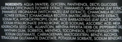 Rasiergel mit Hamamelisextrakt und ätherischem Pfefferminzöl