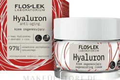 Regenerierende Nachtcreme mit Hyaluronsäure zur Reduzierung feiner Linien und Falten