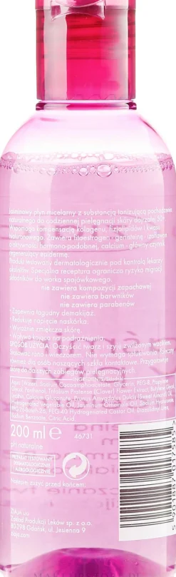 Reinigendes Mizellenwasser mit Jasminöl, Hyaluronsäure, Kalzium & Provitamin B5