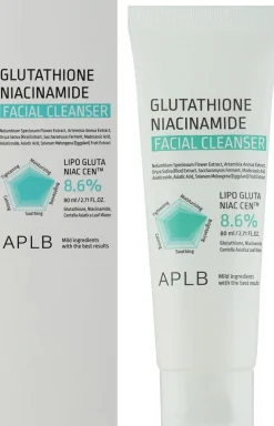 Reinigungsgel mit Glutathion und Niacinamid