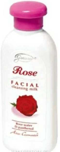 Reinigungsmilch mit Rose