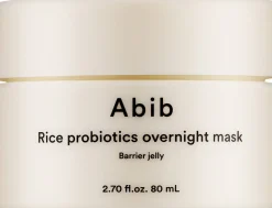 Reis-Nachtmaske mit Probiotika