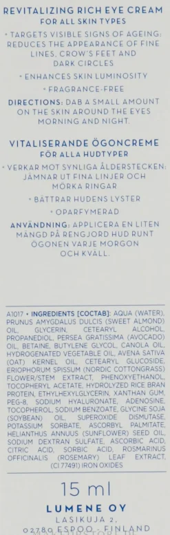 Revitalisierende Anti-Aging-Augencreme