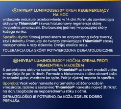 Revitalisierende Nachtcreme gegen Altersflecken