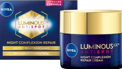 Revitalisierende Nachtcreme gegen Altersflecken