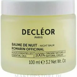 Revitalisierender Nachtbalsam für das Gesicht gegen Hautunreinheiten