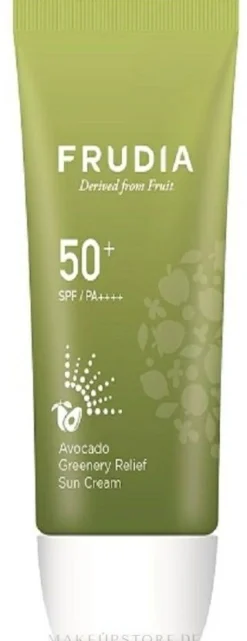 Revitalisierende Sonnenschutzcreme mit Avocado