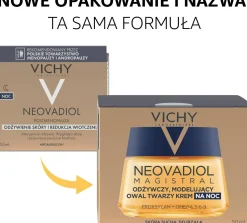 Revitalisierende und straffende Nachtcreme für das Gesicht