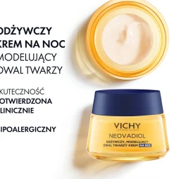 Revitalisierende und straffende Nachtcreme für das Gesicht